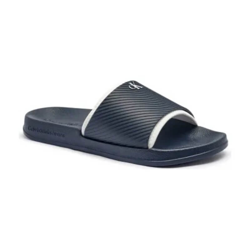 Zapatillas Calvin Klein Navy Rubber Neoprense Text