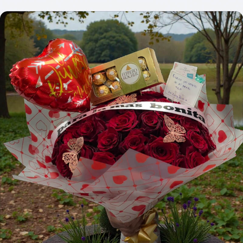 ROMANCE SUPREMO | Rosas, Ferrero & Globo Corazón