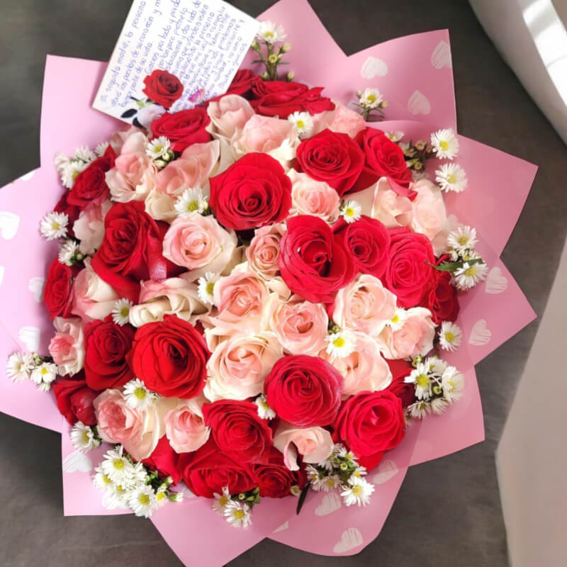 SINFONÍA ROMÁNTICA | Mosaico de Rosas & Margaritas