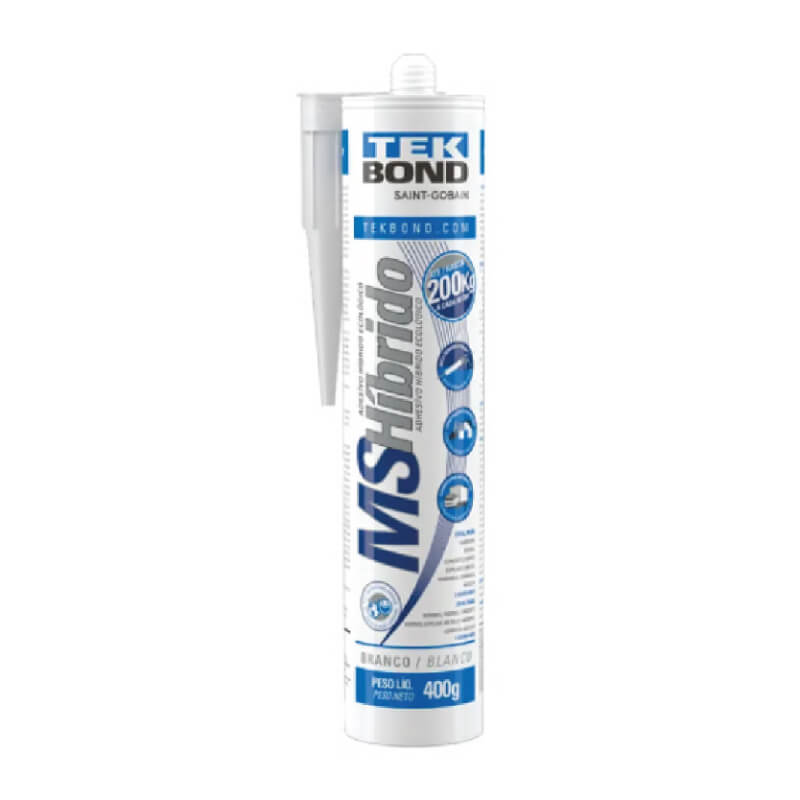 ADHESIVO MSHIBRIDO BLANCO 400G CLAVO LIQUIDO TEKBOND