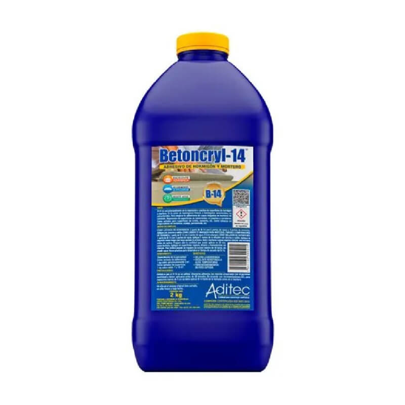 BETONCRYL-14 2KG ADHESIVO DE HORMIGON Y MORTERO ADITEC