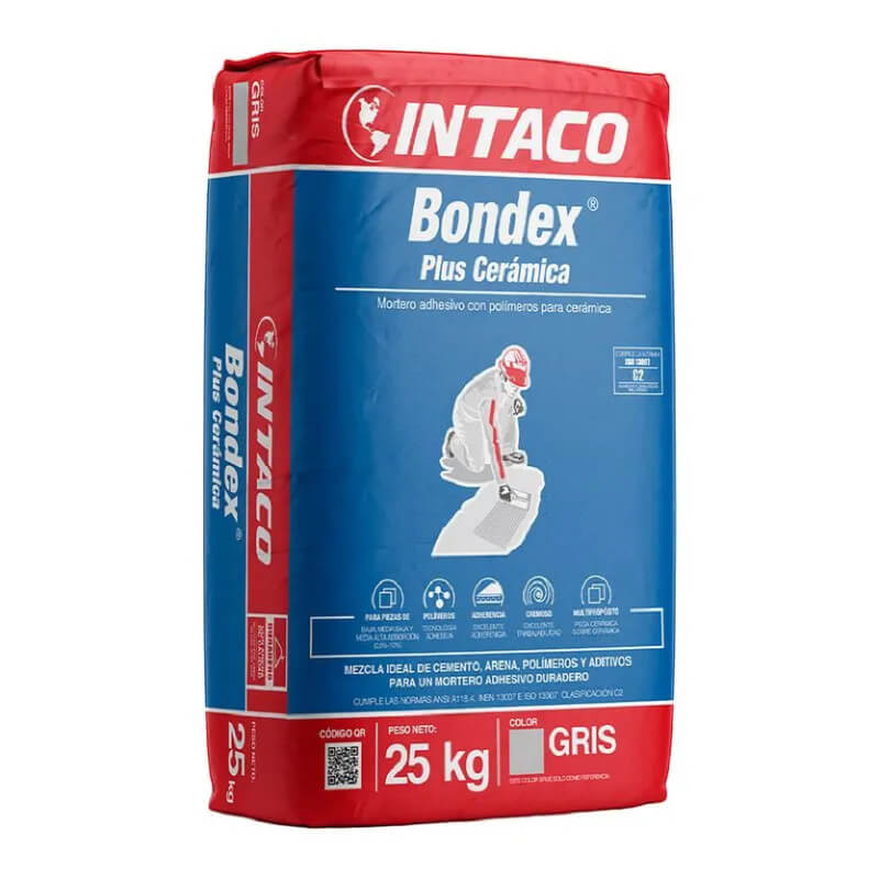 BONDEX PLUS CERAMICA 25KG INTACO