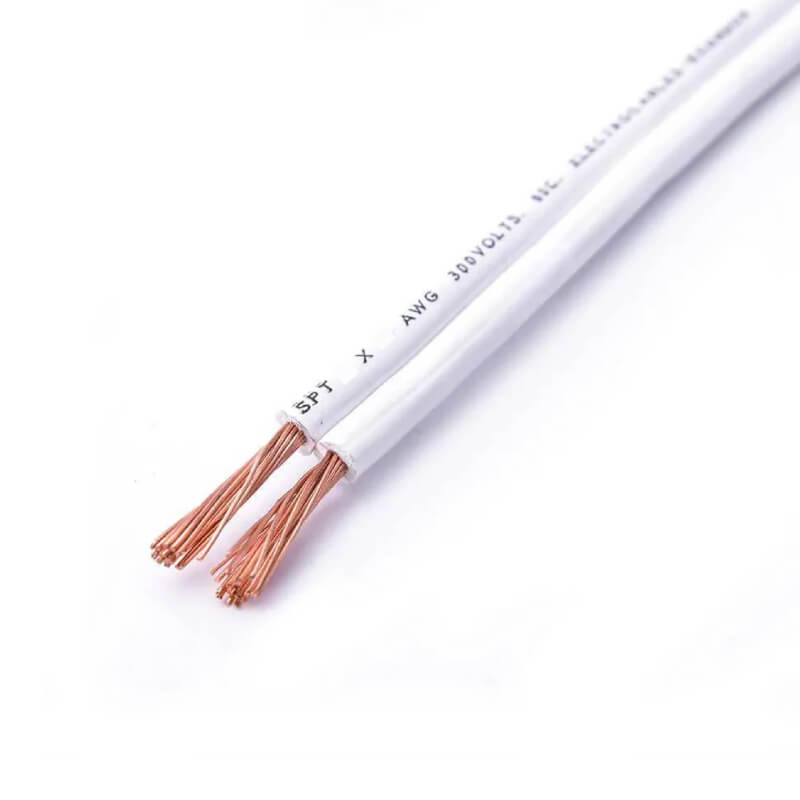 CABLE GEMELO 12 AWG 300V BLANCO INCABLE