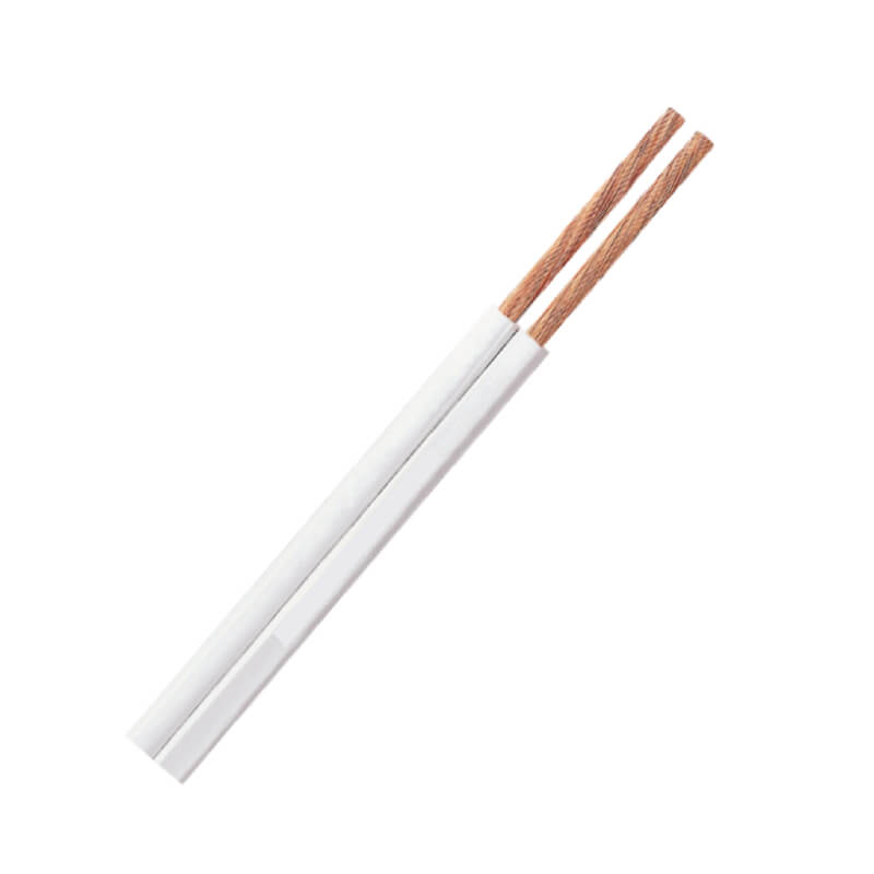 CABLE GEMELO 16 AWG 300V BLANCO CONELSA