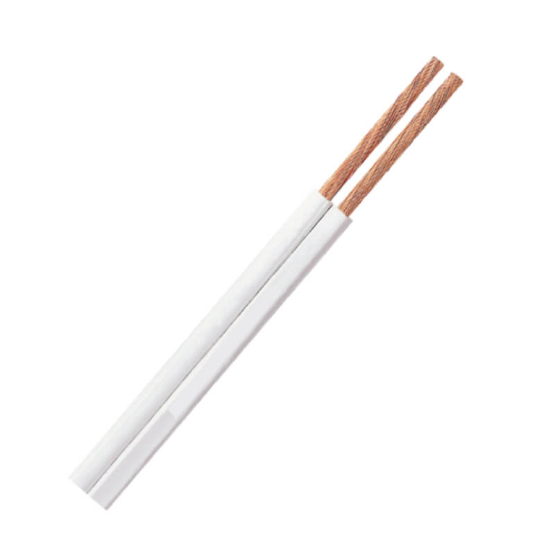 CABLE GEMELO 16 AWG 300V BLANCO INCABLE