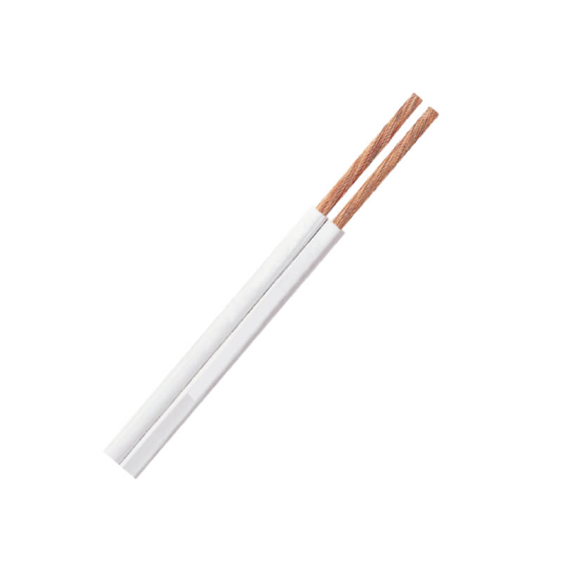 CABLE GEMELO 18 AWG 300V BLANCO CONELSA