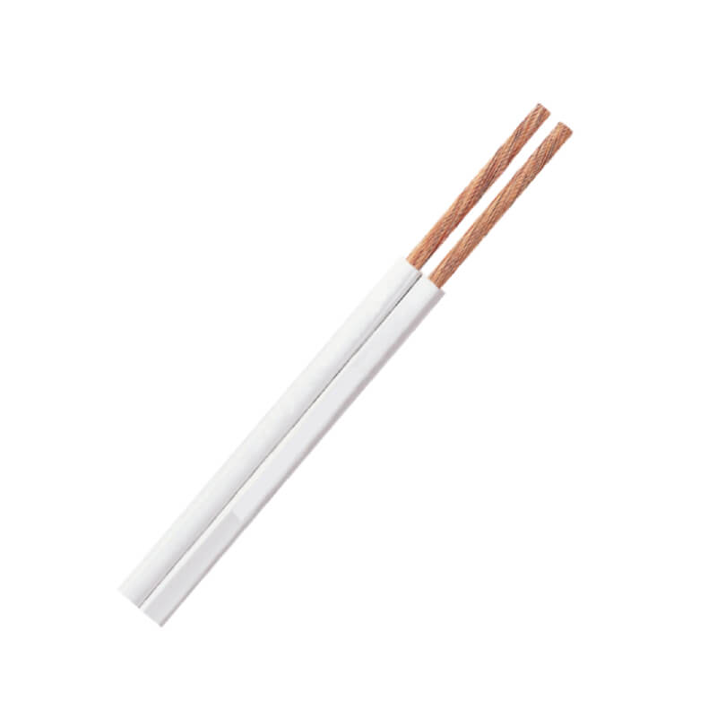 CABLE GEMELO 18 AWG 300V BLANCO INCABLE