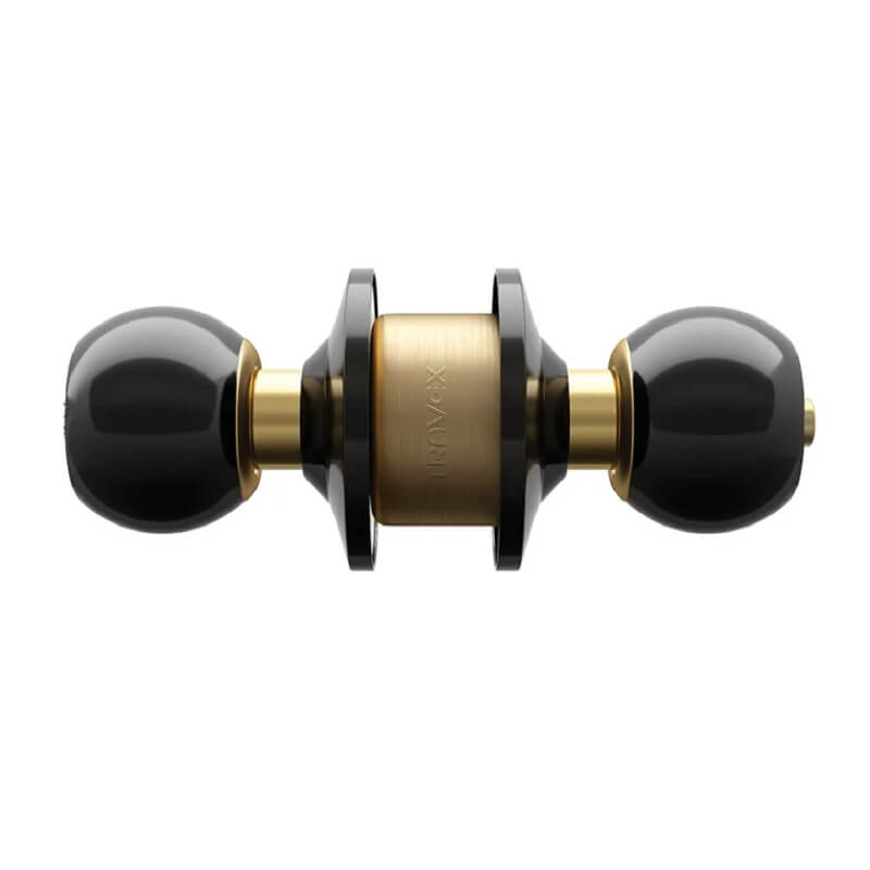 CERRADURA BAÑO POMO BQ-235 BRONCE QUEMADO TRAVEX
