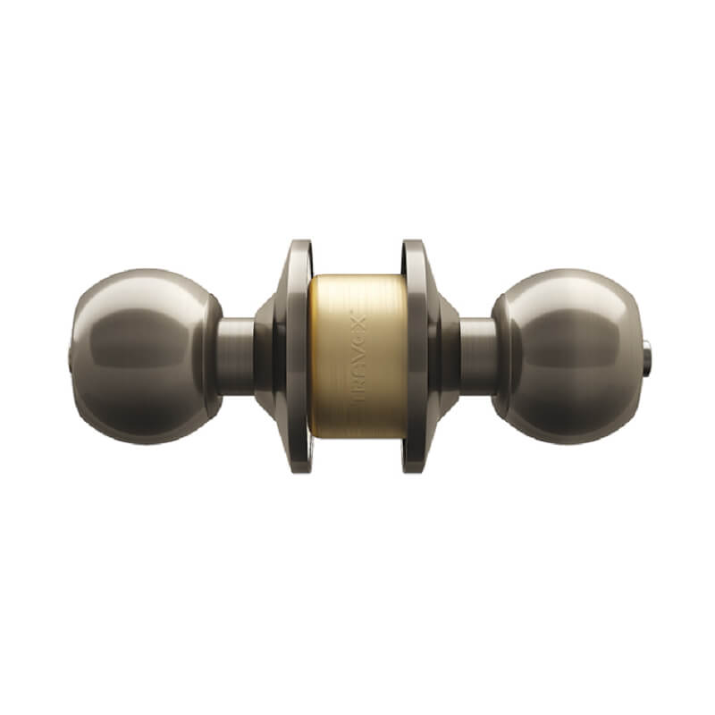 CERRADURA DORMITORIO POMO BA-240 BRONCE ANTIGUO TRAVEX