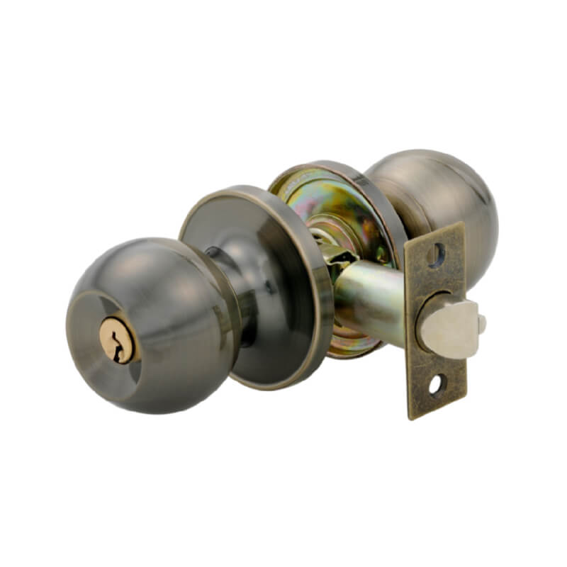 CERRADURA DORMITORIO POMO BA-2400 BRONCE ANTIGUO TRAVEX