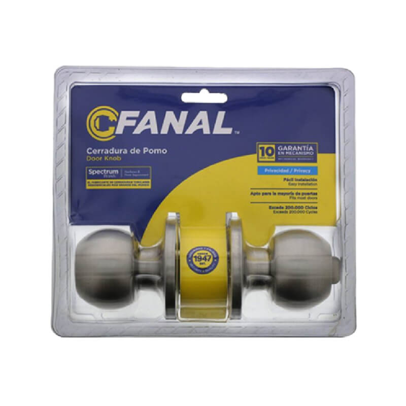 CERRADURA DORMITORIO POMO NQ 045BON 90450-006 FANAL