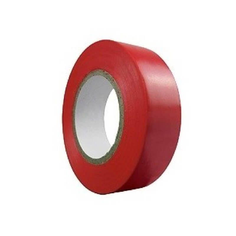 CINTA AISLANTE TAIPE ROJO 0.13MM*19MM*20YDS COMANDO