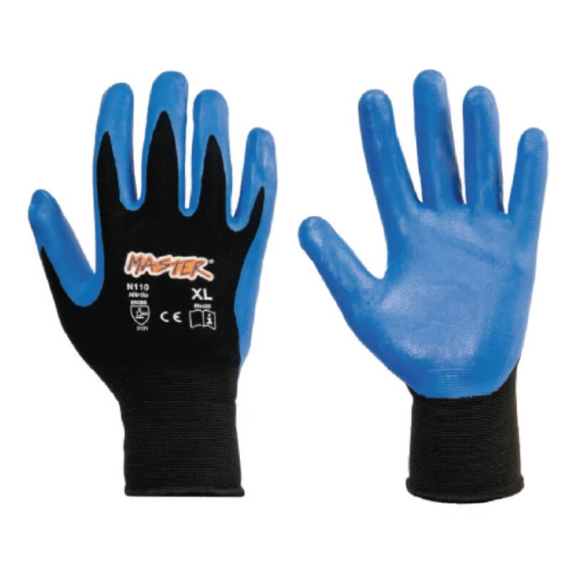 GUANTES FLEX AZUL N110 (TALLA XL) MASTER