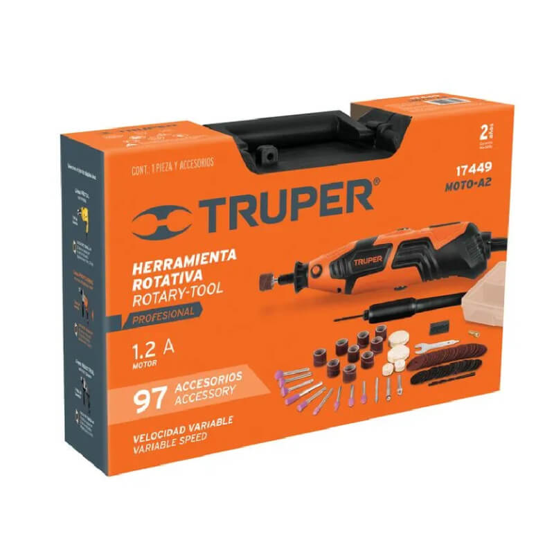 HERRAMIENTA ROTATIVA PROFESIONAL 1.2A - 150W 17449 TRUPER