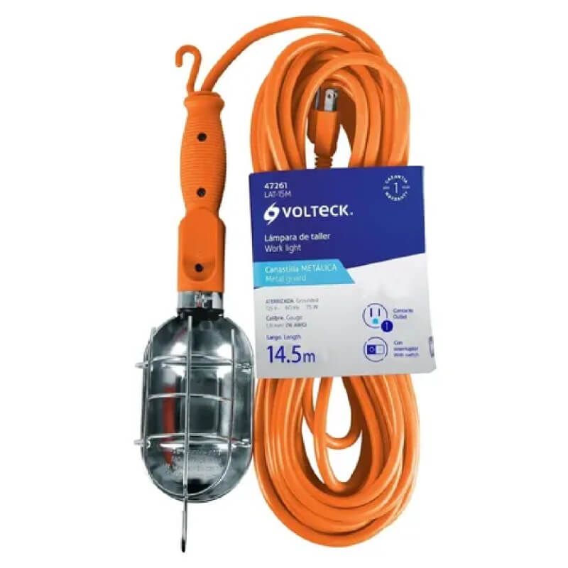 LAMPARA DE TALLER 14.5M 47259 VOLTECK