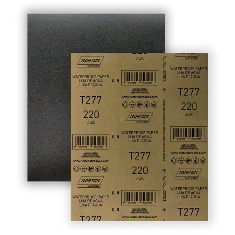 LIJA DE AGUA 220 T277 NORTON