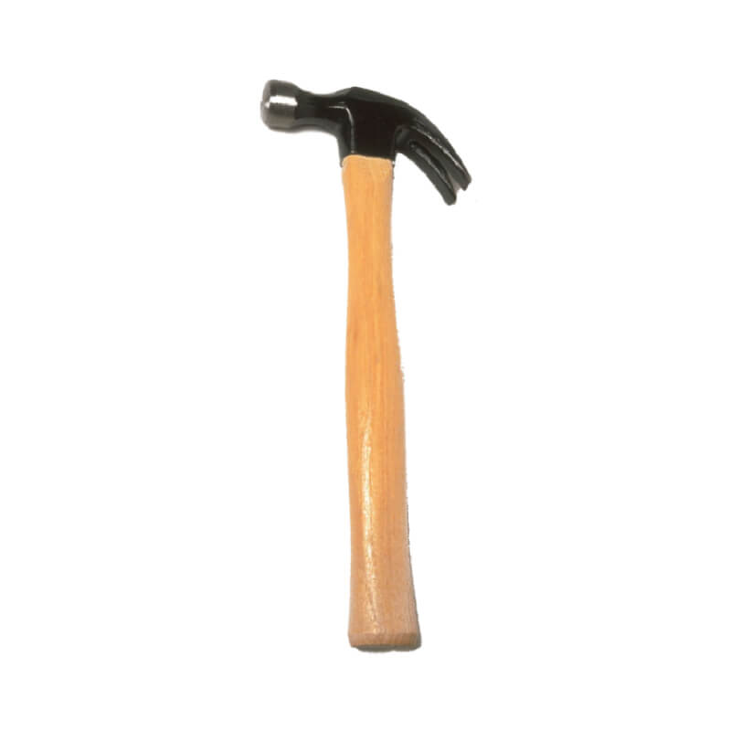 MARTILLO DE UÑA 23MM CABO MADERA GS