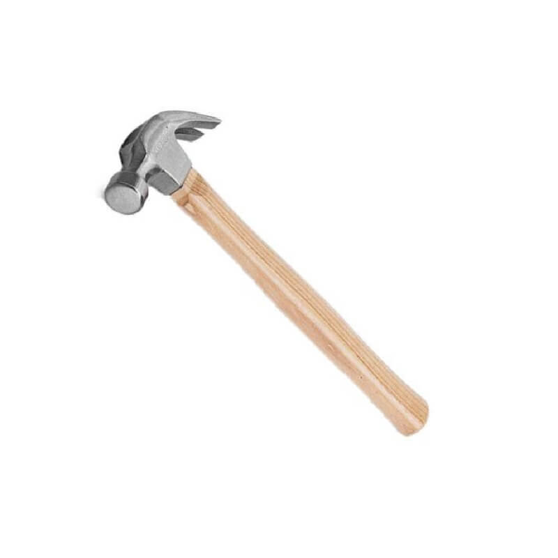 MARTILLO DE UÑA 25MM CABO MADERA HE-MA003 CHINO