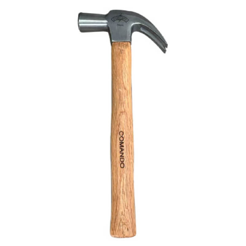MARTILLO DE UÑA 27MM CABO MADERA COMANDO