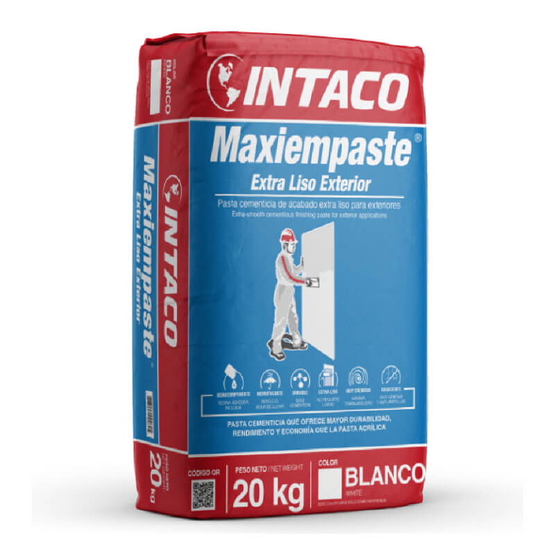 MAXIEMPASTE EXTERIOR EB 20KG INTACO