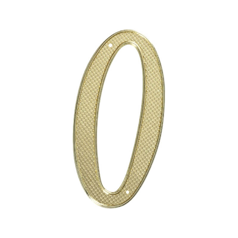 NUMERO 0 DORADO PARA CASA STANLEY