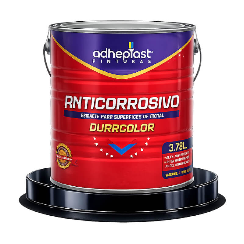 PINTURA ANTICORROSIVO BLANCO BRILLANTE DURACOLOR CD5B053 GALON ADHEPLAST