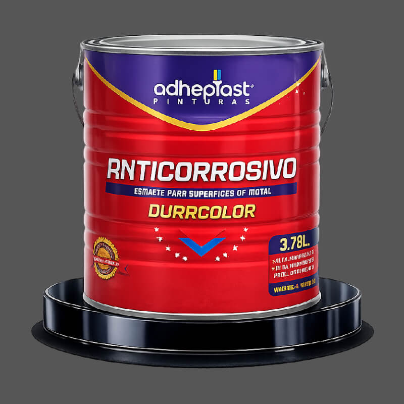 PINTURA ANTICORROSIVO GRIS MATE DURACOLOR CD50043 GALON ADHEPLAST