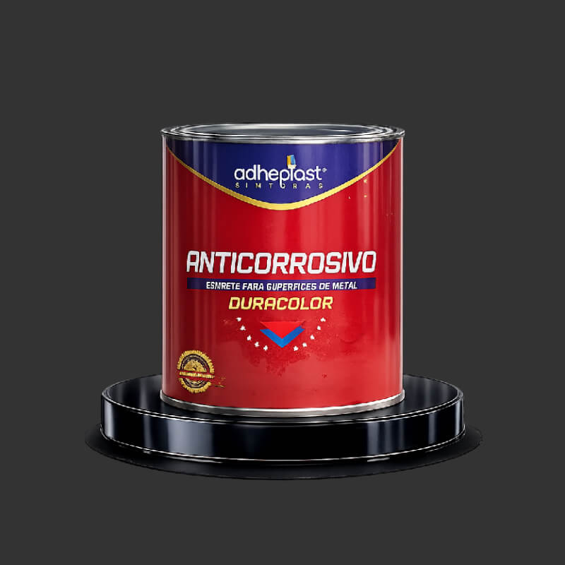 PINTURA ANTICORROSIVO NEGRO MATE DURACOLOR CD50014 LITRO ADHEPLAST