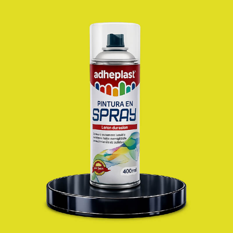 PINTURA EN SPRAY AMARILLO FOSFORESCENTE 1005 400ML ADHEPLAST