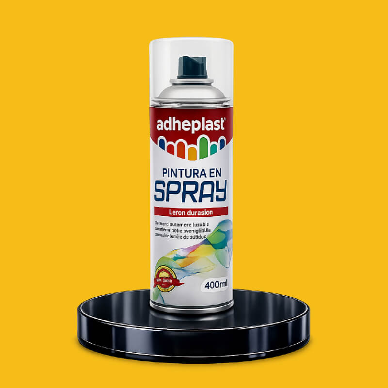 PINTURA EN SPRAY AMARILLO MEDIO 25 400ML ADHEPLAST