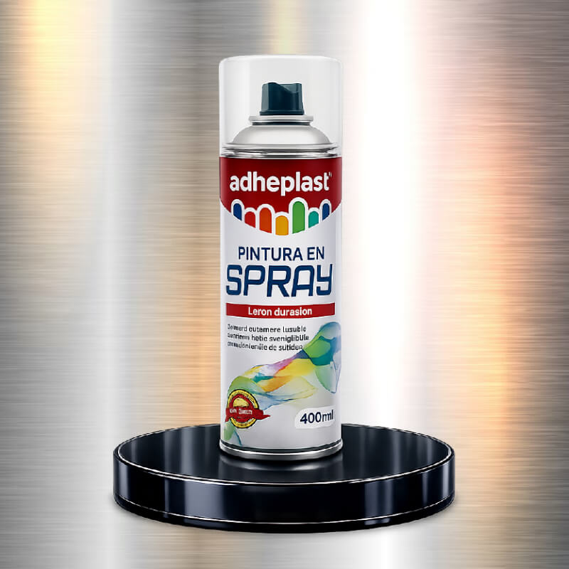 PINTURA EN SPRAY CROMO BRILLANTE 400ML ADHEPLAST