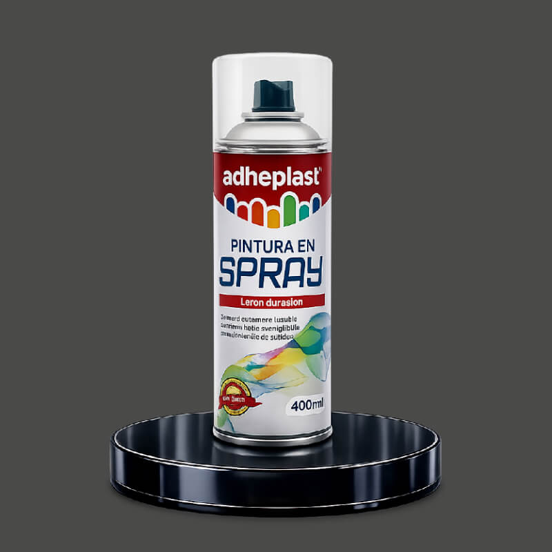 PINTURA EN SPRAY GRIS OSCURO 301 400ML ADHEPLAST