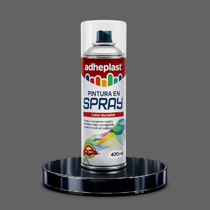 PINTURA EN SPRAY PLATA OSCURO ANT 195 400ML ADHEPLAST