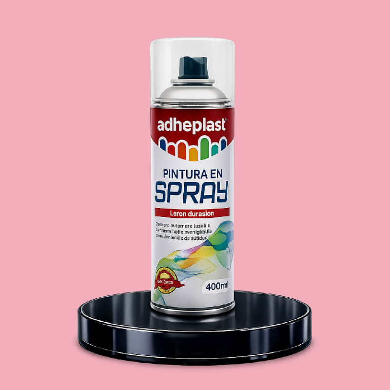 PINTURA EN SPRAY ROSADO FOSFORESCENTE 1002 400ML ADHEPLAST