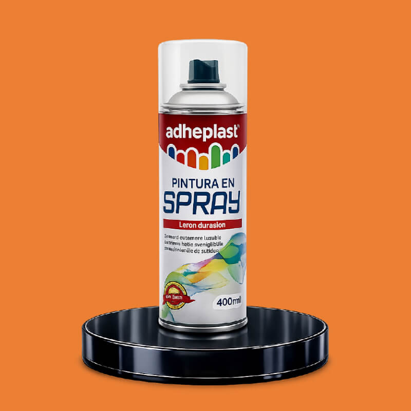 PINTURA EN SPRAY TOMATE FOSFORESCENTE 1011 400ML ADHEPLAST