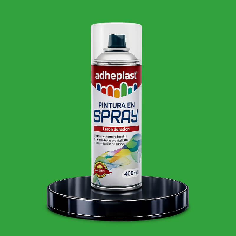 PINTURA EN SPRAY VERDE FOSFORESCENTE 1003 400ML ADHEPLAST