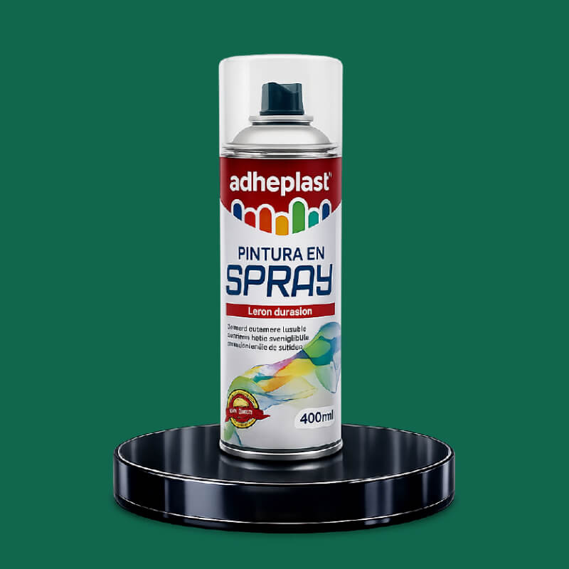 PINTURA EN SPRAY VERDE OSCURO 13 400ML ADHEPLAST
