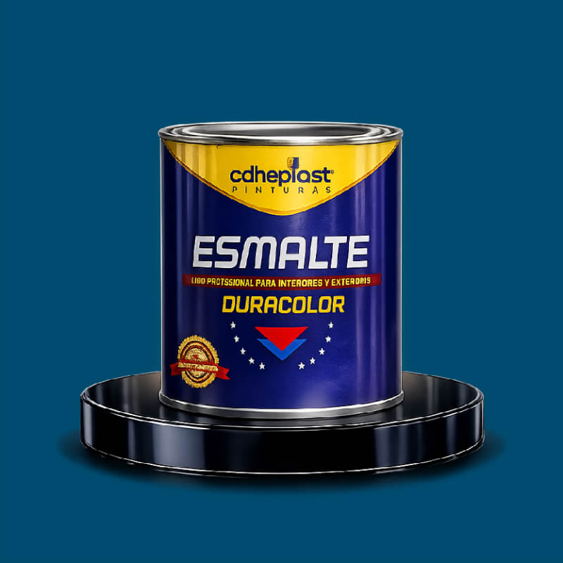 PINTURA ESMALTE SINTETICO AZUL DURACOLOR CD10124 LITRO ADHEPLAST