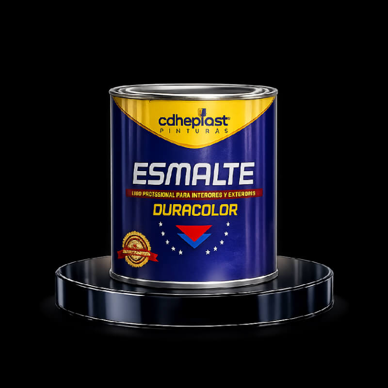PINTURA ESMALTE SINTETICO NEGRO DURACOLOR CD10014 LITRO ADHEPLAST