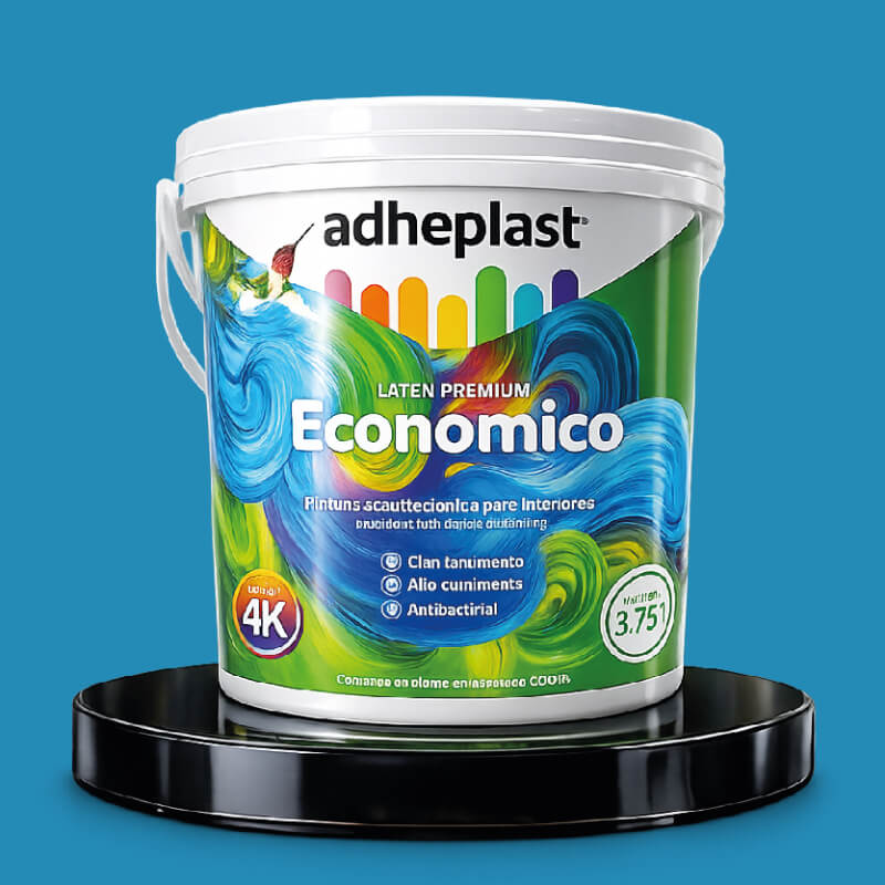 PINTURA LATEX AZUL MIX SUPER ECONOMICO CA10633 GALON ADHEPLAST