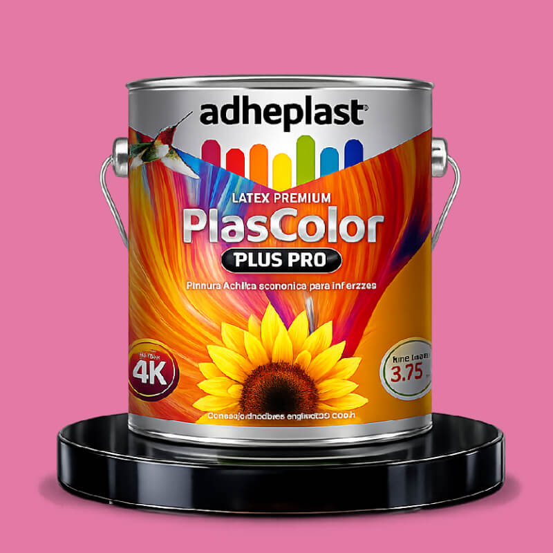 PINTURA LATEX BABY ROSA PLASTCOLOR CA10883 GALON ADHEPLAST