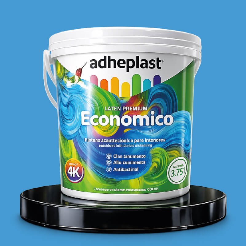 PINTURA LATEX CELESTE NEW SUPER ECONOMICO CA10523 GALON ADHEPLAST