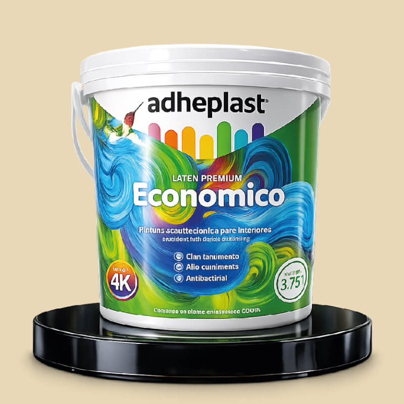PINTURA LATEX MARFIL SUPER ECONOMICO CA10253 GALON ADHEPLAST
