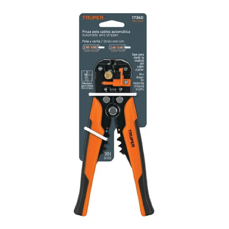 PINZA PELA CABLES AUTOMATICA 17360 TRUPER