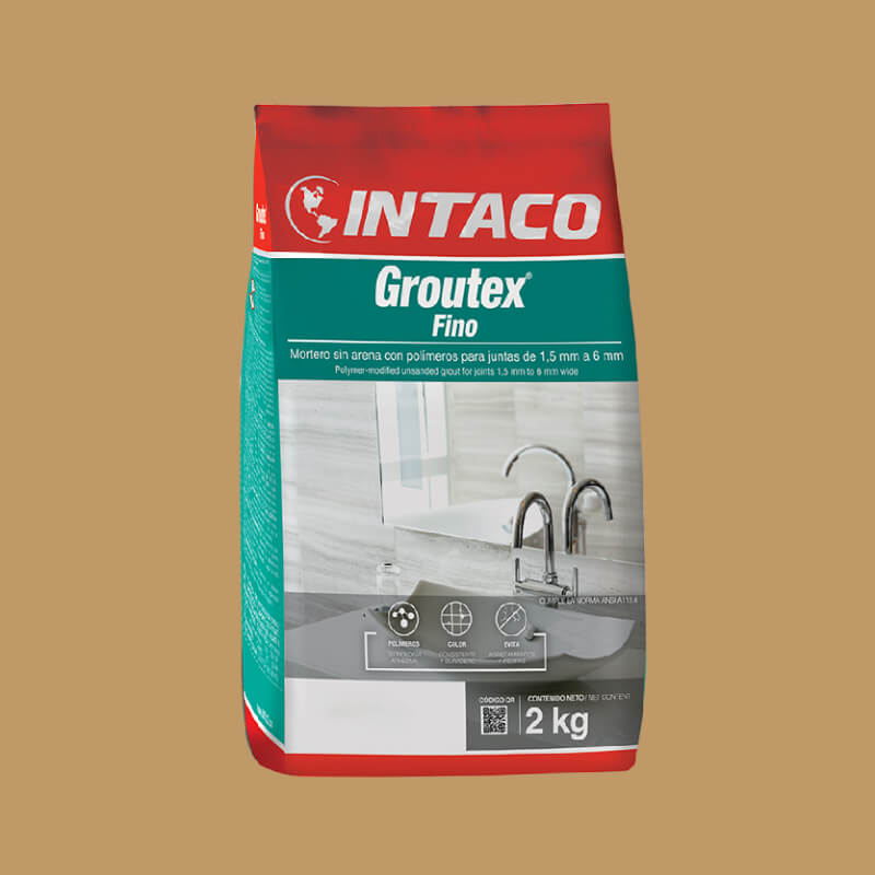 PORCELANA TRIGO FINO 2KG GROUTEX INTACO