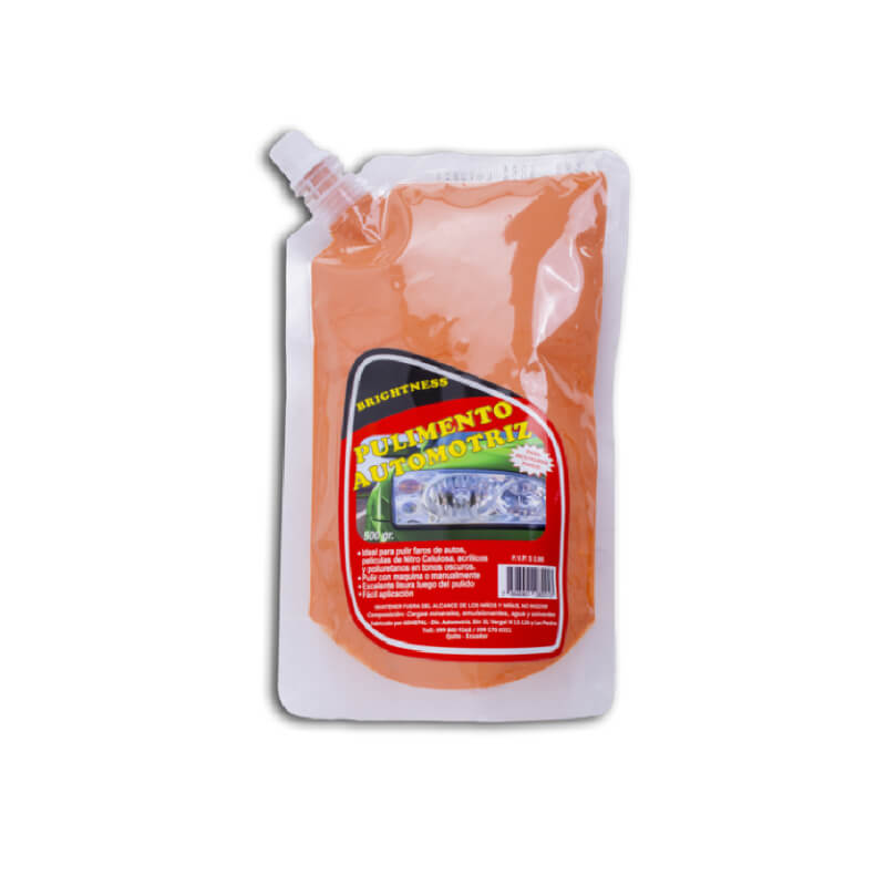 PULIMENTO AUTOMOTRIZ ROJO 500GR BRIGHTNESS