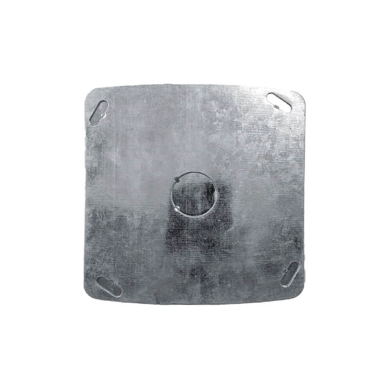 TAPA PARA CAJETIN CUADRADA 10X10 METALICA