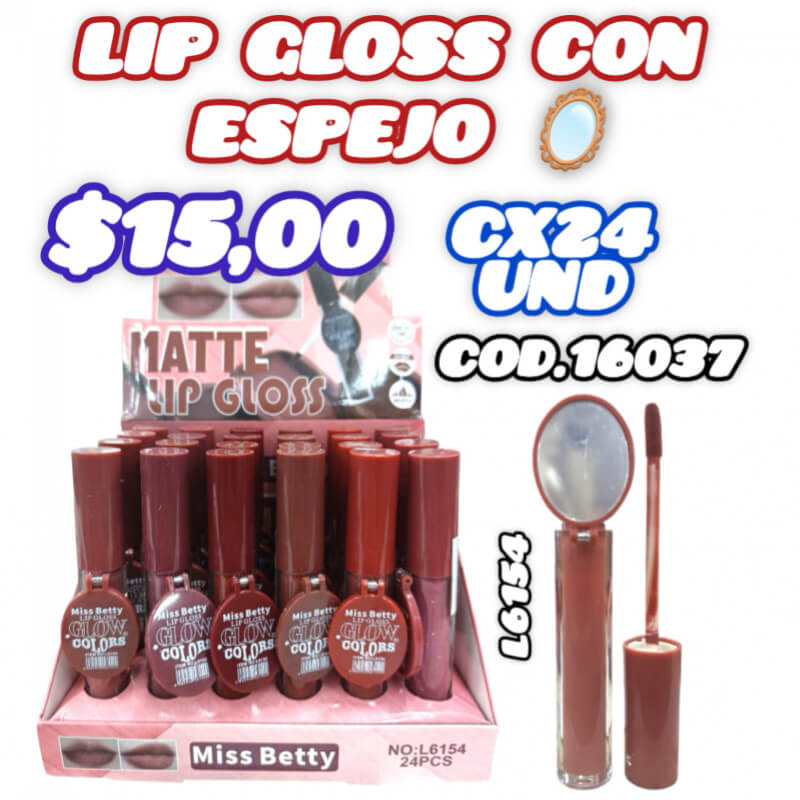 LIP GLOSS CON ESPEJO