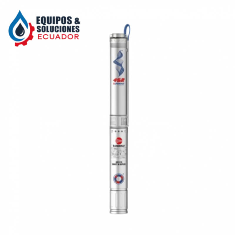Bomba sumergible 5.5HP tipo lápiz para pozos de 4'' monofásica Pedrollo| Equipos & Soluciones Ecuador