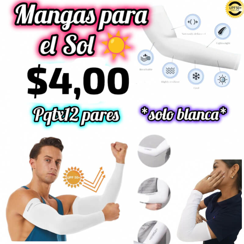 MANGAS PARA EL SOL